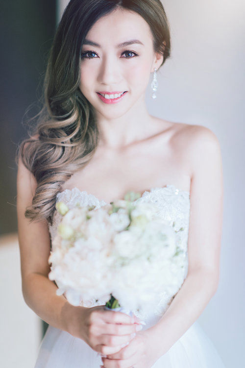 Modern Asian makeup & hair
